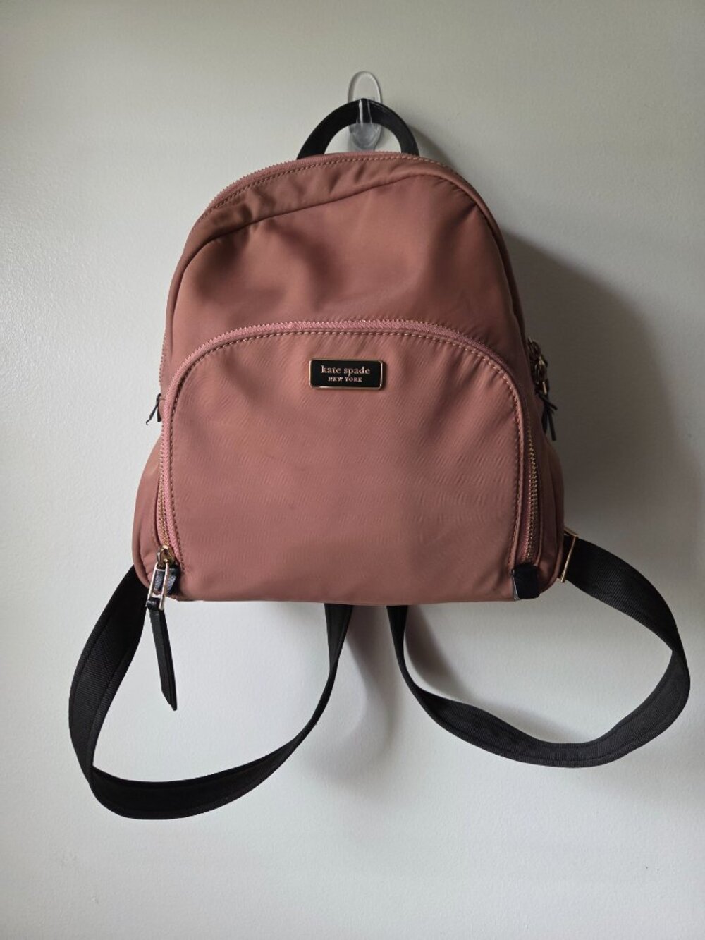 EUC KATE SPADE TAUPE BACKPACK MEDIUM